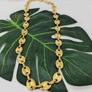 Gold 13mm / Necklace 40cm 5cm