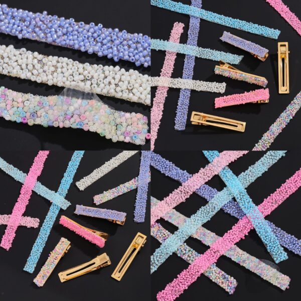 Wholesale Color 3mm double-sided adhesive hot melt adhesive 1.5cm wide rice bead diamond strip