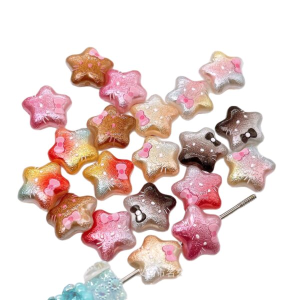oly-a09cd03de2a89d9f9a4f080098436dca Wholesale Five-pointed star cat scattered beads OLY Exclusive