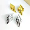 Wholesale 316 Stainless Steel Solid Color Vacation Simple Style Ear Studs For Women's