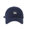 oly-a0b1a38c1182f7837137c9ca5b18541f Wholesale Academy Style Sweet Cute Kitten Embroidered Baseball Cap Women's Spring and Summer Korean Style Fashionable Small Fresh Soft Top Cap