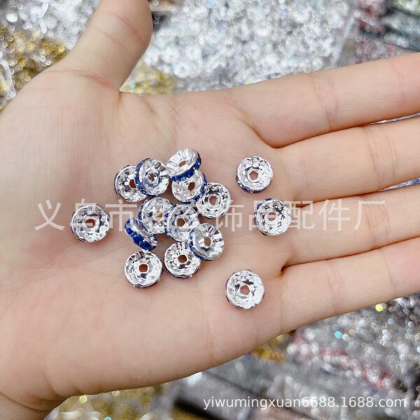Wholesale Rhinestone ring spacer beads