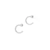Wholesale Simple Style U Shape Plating Copper Ear Studs