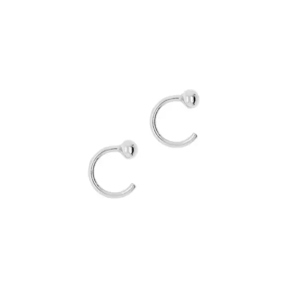 Wholesale Simple Style U Shape Plating Copper Ear Studs