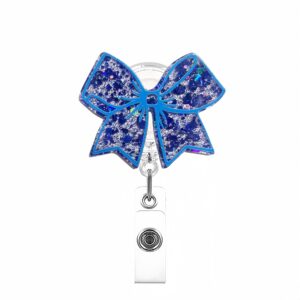 Royal blue + rotating crocodile clip