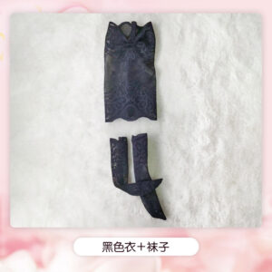Black clothes and socks / Height 29cm 6 cents baby underwear