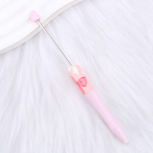 1.0mm bullet-shaped black / 66-Pink Bow