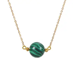 Malachite-Necklace