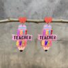 Wholesale Cross-border Acrylic Teachers' Day Graduation Season Opening Season Pencil Color English Letter Holiday Gift Earrings