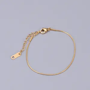 Golden-Bracelet (Single Circle Snake)