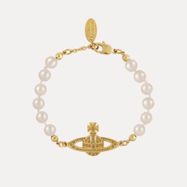 Wholesale Queen Mother of the West Saturn Pearl Bracelet Nana Same Style Classic Exquisite Beads Starry Sky Style Fashion