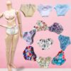 Wholesale 18 inch doll 60cm baby can wear underwear toy change clothes doll clothing accessories leggings