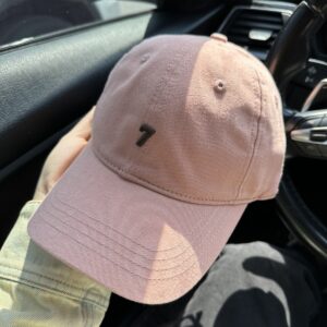 Wholesale Spring and summer hat men's peaked cap men's baseball cap spring and autumn letter embroidered soft top retro trendy fishing Brown
