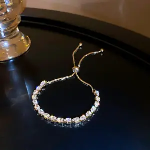 20# Bracelet--Golden Water Drop (Real Gold Plating)