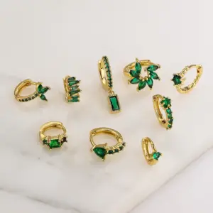 Wholesale Simple Style U Shape Copper Earrings