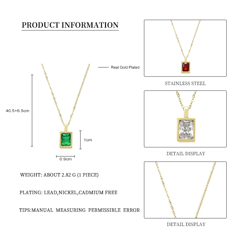 Wholesale PVD Coated 14K Gold Real Gold Plated 304 Stainless Steel Waterproof Non Tarnish 304 Stainless Steel