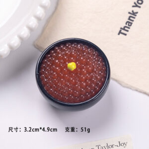 Black bowl caviar / Add black magnet