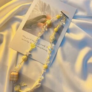 Green apple necklace