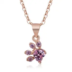 Necklace / [Seiko Practice] White Copper Plated Rose Gold
