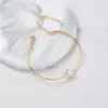 Wholesale Fashion Geometric Copper Zircon Bracelets In Bulk