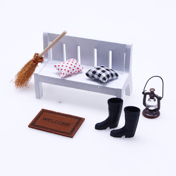 Wholesale Dollhouse Doll House Mini Doll Cotton Pillow Sofa Pillow Playhouse Miniature Model Ornaments