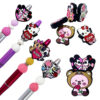 oly-a1b9512490ede1ba6cca76b601f759c8 Wholesale Valentine's Day Beads Silicone Cartoon Jewelry Focal Beads