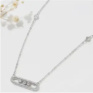 Silver Chain with Drill