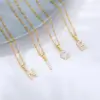 Wholesale Real Gold Plated Constellation 304 Stainless Steel Simple Style Classic Style Waterproof Non Tarnish 304 Stainless Steel Pendant Necklace