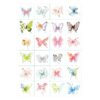 Wholesale Colorful Butterfly Tattoo Sticker Beautiful Flower High-end Sense Ins Girly Heart Collarbone Arm Waterproof Long-lasting Tattoo Sticker