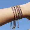 Wholesale Copper Inlay Round Zircon Copper Bracelets