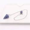Wholesale Fashion Geometric Horse Natural Stone Natural Stone Crystal Pendant Necklace In Bulk