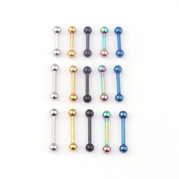 316L Stainless Steel Ear Cartilage Rings & Studs Geometric Waterproof Non Tarnish Surgical Steel