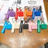 Wholesale Cute simulation bag keychain mini bag pendant car key chain soft rubber small bag claw machine small gift