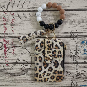 Yellow leopard print