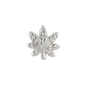 Leaves Silver / 1.2x10mm M0.9