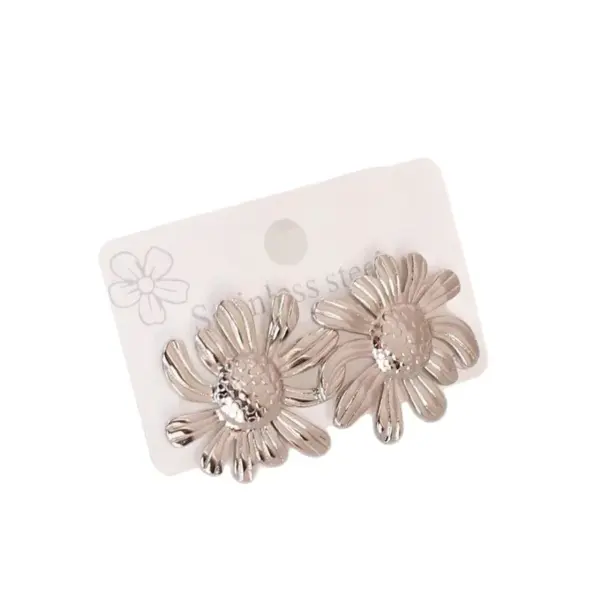 oly-a228cca61bdb09732516f47cc426d574 Wholesale Smooth Surface Stainless Steel Earrings Cool Irregular Geometric Shape Earrings Jewelry Accessories For Women