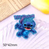 Wholesale New loose powder cross-border cartoon bear and dog cute jewelry acrylic pins, adorable DIY patch accessories