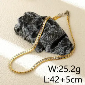 Golden Cuban Link Chain
