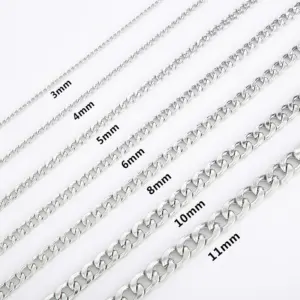 Wholesale 304 Stainless Steel Solid Color PVD Coated Stone-Free 18K Gold Plated Hip-Hop Waterproof Non Tarnish Plating Bracelets