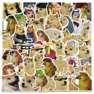 Wholesale 50PCS/PACK funny dog graffiti stickers