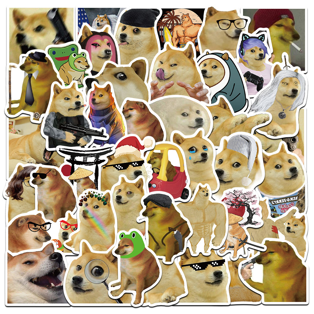 Wholesale funny dog graiti stickers