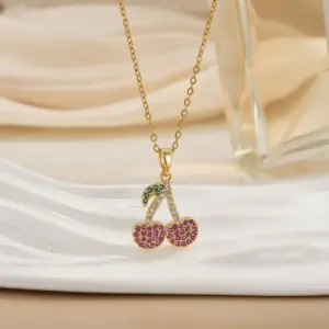 Cherry Necklace Xl0574