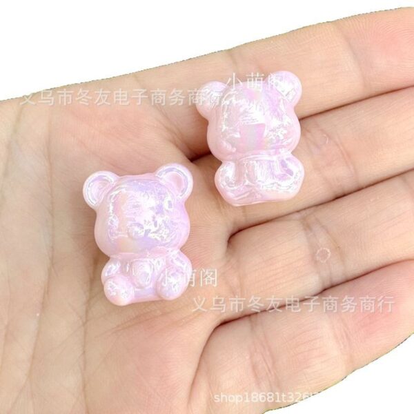 oly-a25734b50b0dcd4751a9c19f247cf32c Wholesale 3D Bear Vertical Hole Beaded Pen