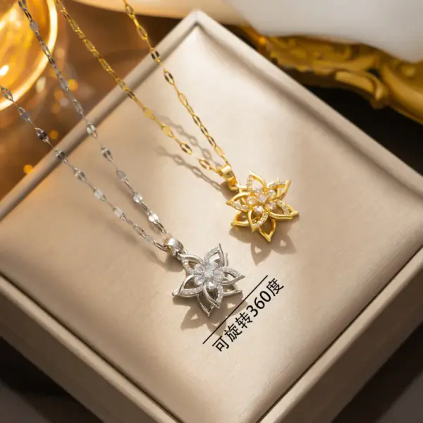 Wholesale PVD Coated Real Gold Plated Hexagram Stainless Steel Simple Style Waterproof Non Tarnish Titanium Steel Pendant Necklace