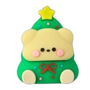 Christmas Tree Bear Beads