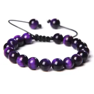 8mm Purple Tiger / Stretch