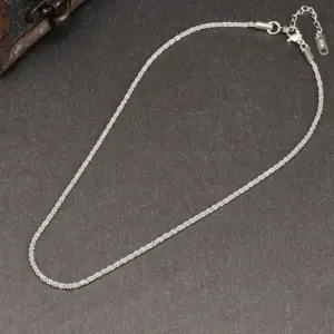 Silver Necklace/36+5cm
