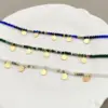 Wholesale Elegant Geometric 304 Stainless Steel Labradorite Gold Plated Natural Stone Stainless Steel Bracelets In Bulk