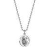 Wholesale Amazon Stainless Steel Rotating Smiley Sweater Necklace Hip-Hop European and American Long Style 2023 New Ins Jewelry Versatile