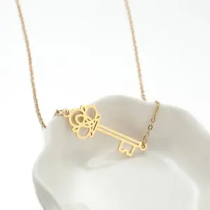 Gold Key Necklace